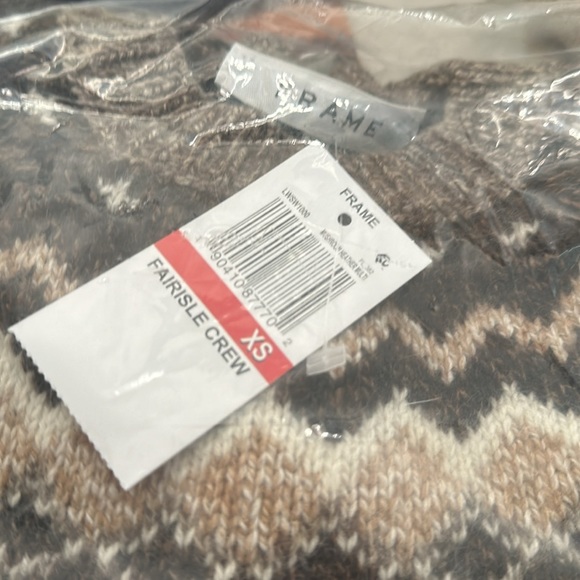 FRAME FAIRISLE CREW SWEATER - Picture 7 of 8